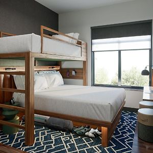 Queen Bunkie Room Lofted Twin Bed